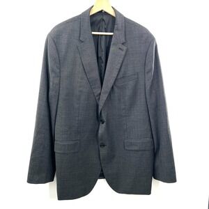 Banana Republic X reda flexo tailored slim fit wool sport coat blazer jacket 46R